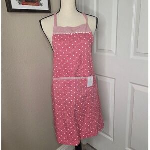 Storehouse‎ Red Heart Print Cotton Valentine's Day Kitchen Apron